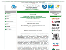 Tablet Screenshot of konferencjagis.silesia.org.pl